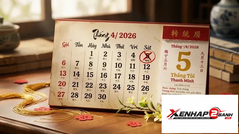 Thanh Minh Năm 2026 Vào Ngày Nào? Lịch Dương & Âm Lịch