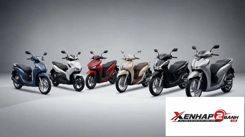 Giá xe tay ga Honda tháng 6/2026: Từ Vision đến SH350i