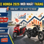 Bảng giá xe Honda 2026 mới nhất tháng 6 tại đại lý