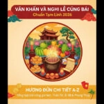 Văn khấn và nghi lễ cúng bái chuẩn tâm linh năm 2026