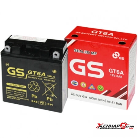 Bình ắc quy GS GT6A