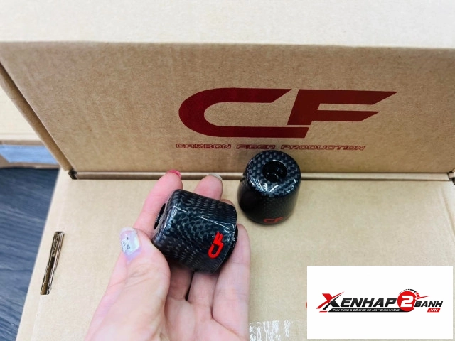 Gù carbon fiber chống rung đầm tay lái cho các dòng xe - 3