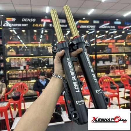Phuộc trước LCM cho AB 125/150/160 ty vàng, titan