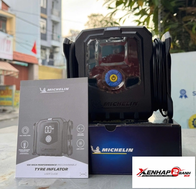 Máy bơm lốp michelin m2566 chính hãng - 2