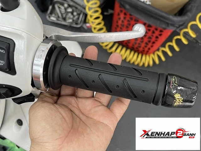 Gù gh racing carbon sợi cho honda sh - 10