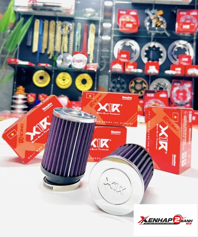 Lọc gió trụ x1r gắn được các xe - 2