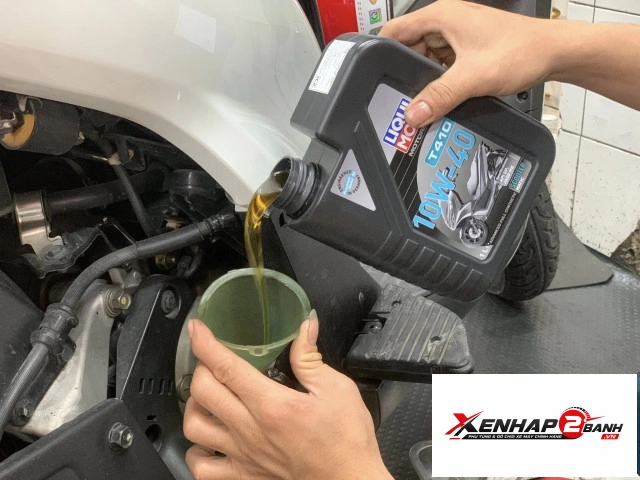 Nhớt liqui moly t410 scooter 10w40 1l - 4