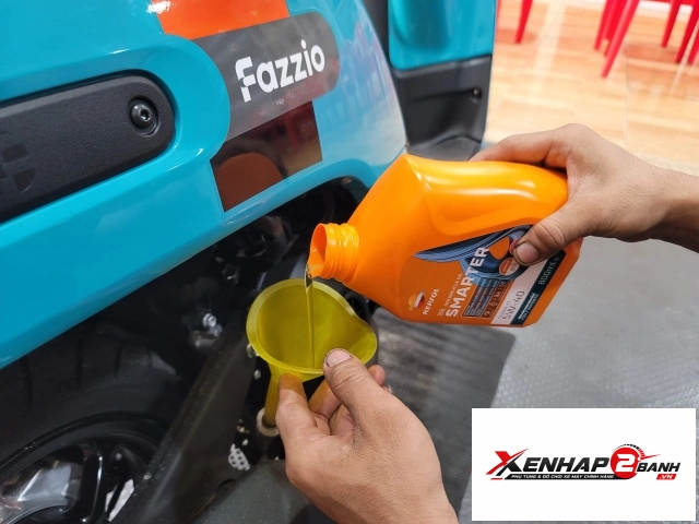 Nhớt repsol smarter scooter 4t 5w-40 08l - 6