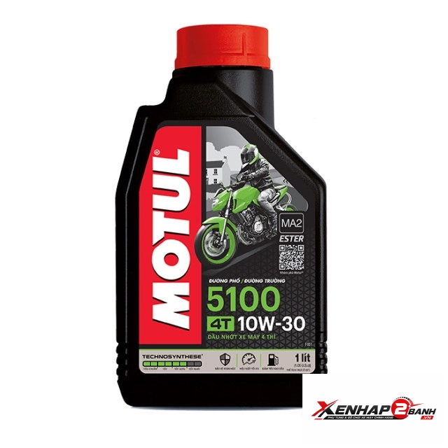 Nhớt motul 5100 4t 10w30 1l - 1