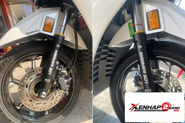 Phuộc trước lcm ty bạc cho honda sh350i - 4