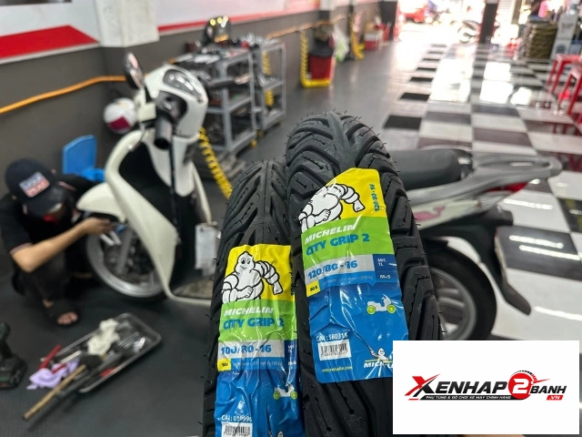 Lốp michelin city grip 2 10080-16 - 12080-16 - 1