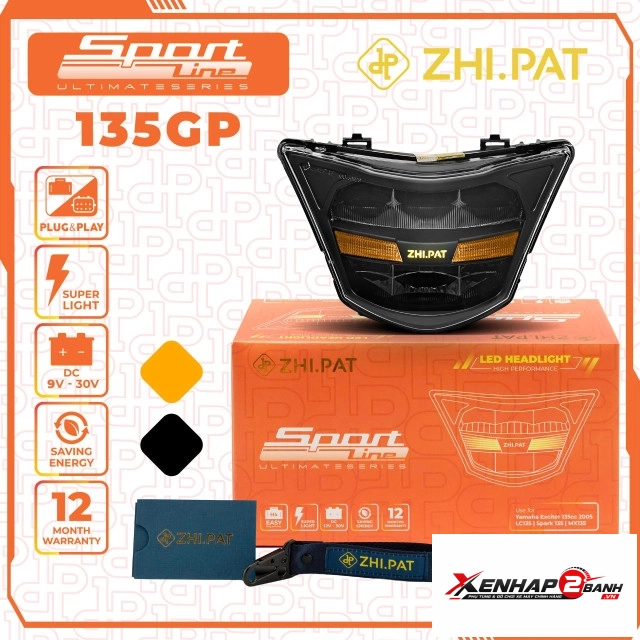 Combo đèn led 2 tầng sportline cho exciter 135 2005 - 2010 chính hãng zhipat - 4