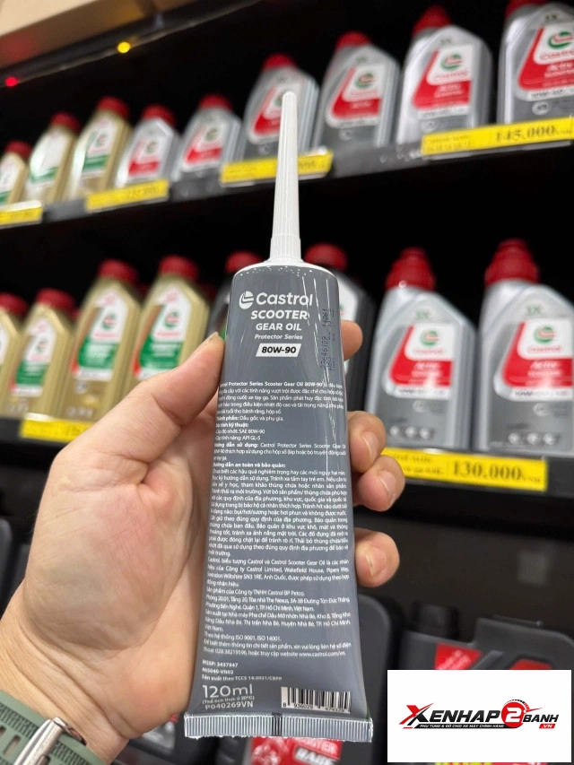 Nhớt lap nhớt hộp số castrol 120ml - 2