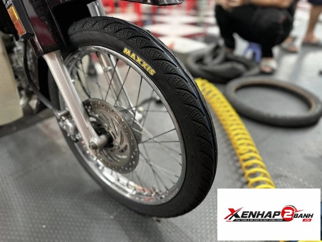 Vỏ có ruột maxxis 250-17 gai kim cương 3d - 3