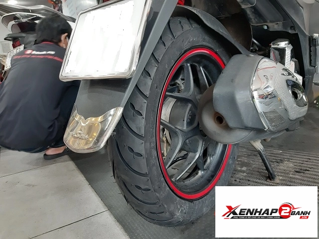 Vỏ dunlop d307 size 10090-14  - 3