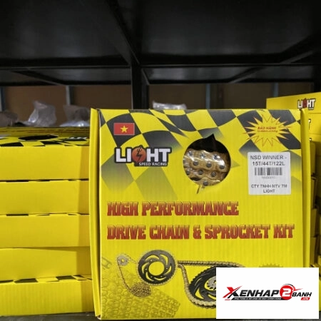 Bộ Nhông sên dĩa Light cho Honda Winner 150, Winner X