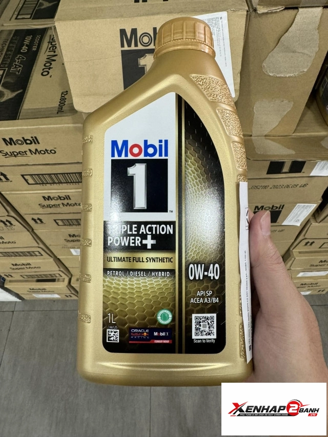 Nhớt mobil 1 0w40 1l - 1