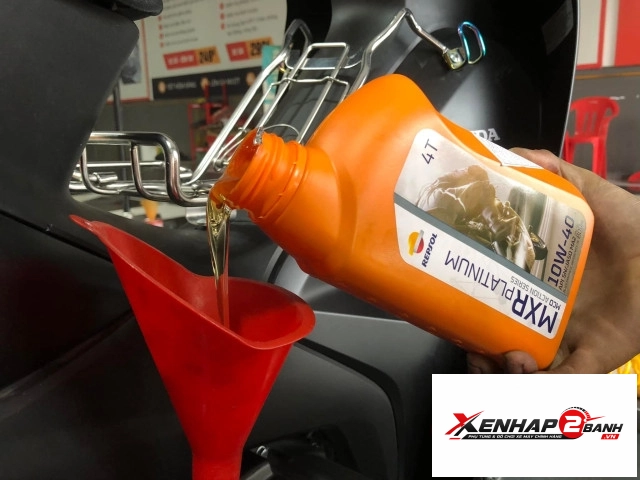 Nhớt repsol mxr platinum 10w40 08l - 2