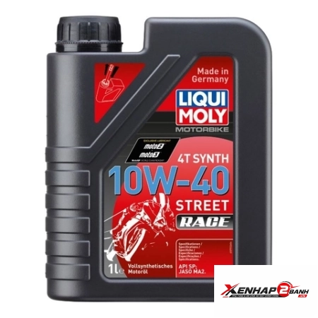 Nhớt Liqui Moly 4T Synth 10W40 Street Race 1L