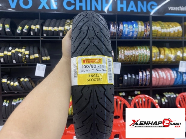 Vỏ pirelli 10080-16 angel scooter - 1