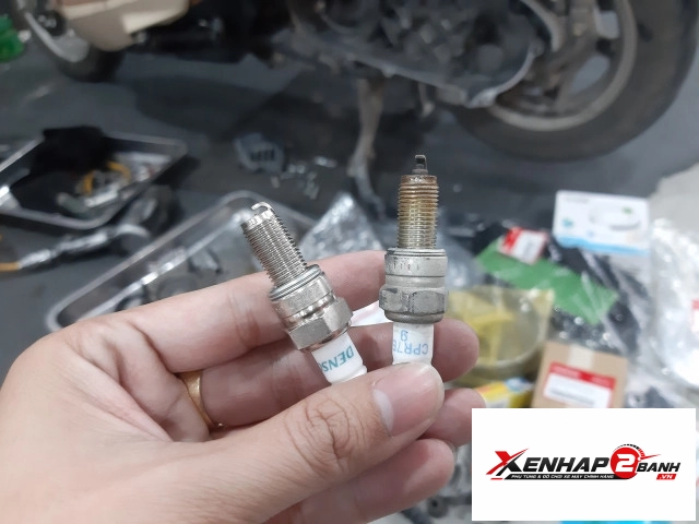 Bugi denso iu22 air blade pcx lead future wave sh mode vario - 9