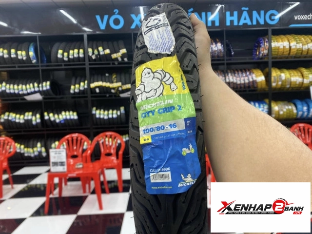 Vỏ michelin city grip 2 size 10080-16 - 1