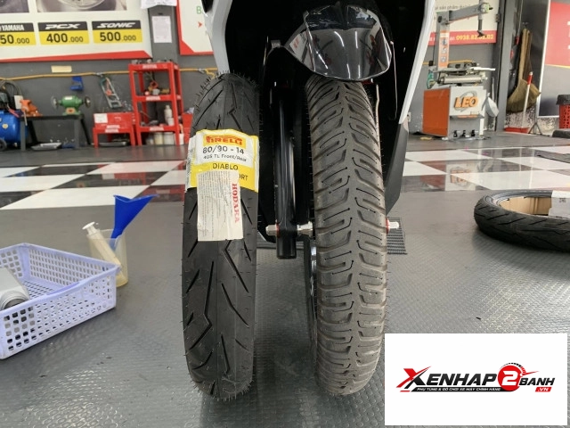 Vỏ pirelli 8090-14 diablo rosso sport - 1