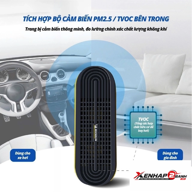 Máy lọc không khí michelin ml79 cho ô tô - 2