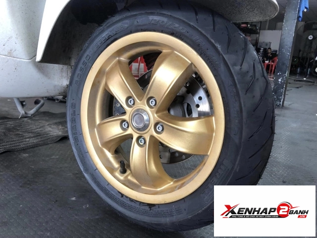Vỏ pirelli 12070-12 diablo rosso scooter - 2