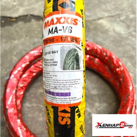 Vỏ có ruột Maxxis 70/90-17 gai xương cá