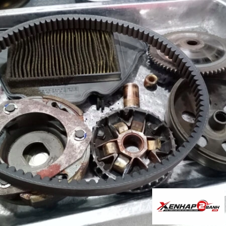 Vệ sinh nồi xe tay ga Honda, Yamaha