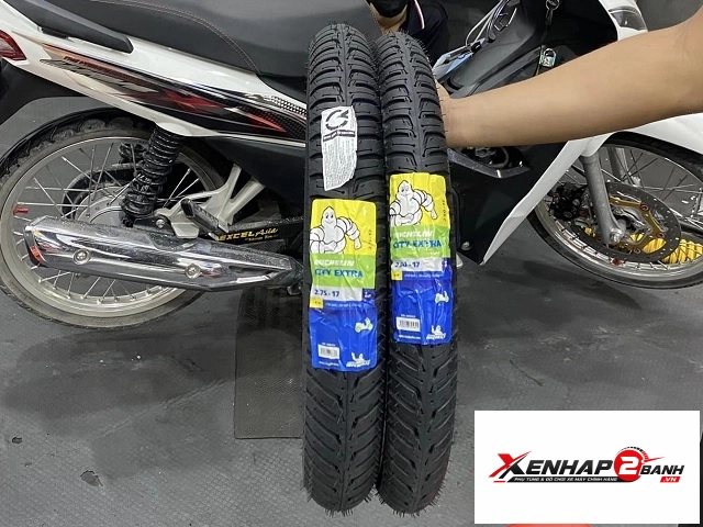 Vỏ michelin city extra có ruột 250-17 - 275-17 - 1