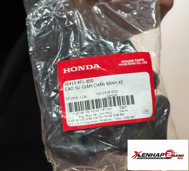 Cao su đùm chính hãng cho honda wave rs 110 - 1