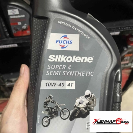 Nhớt Fuchs Silkolene Super 4 10W40 0,8L