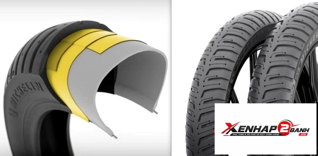 Vỏ michelin city extra 8090-14 - 1