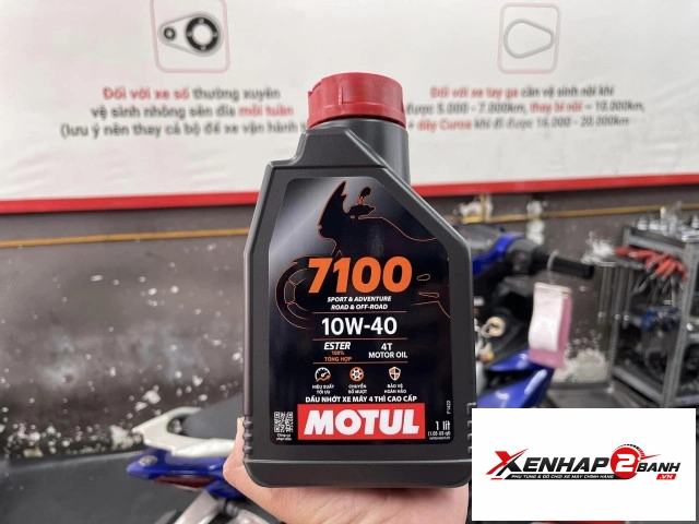 Nhớt motul 7100 10w40 4t 1l - 3