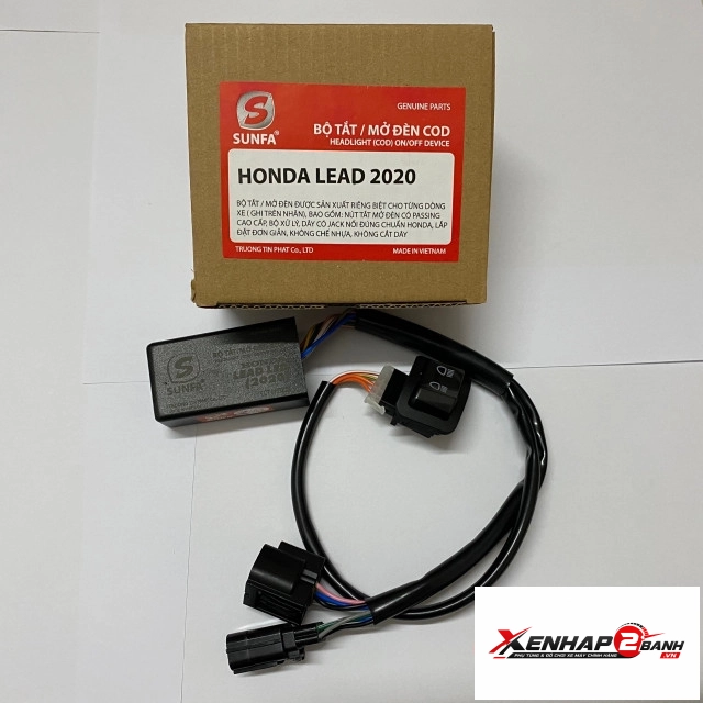 Bộ công tắc đèn sunfa cho lead 2020 - 2025 đèn led - 2