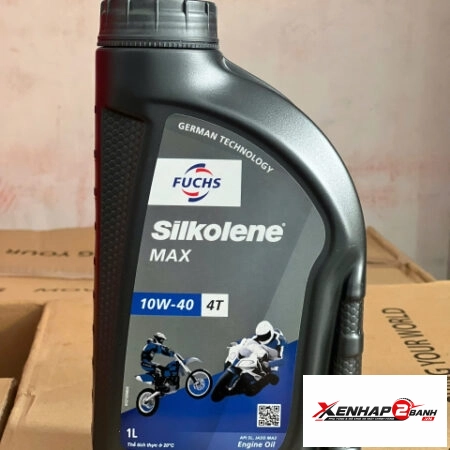 Nhớt Fuchs Silkolene Max 10W40 4T 1L