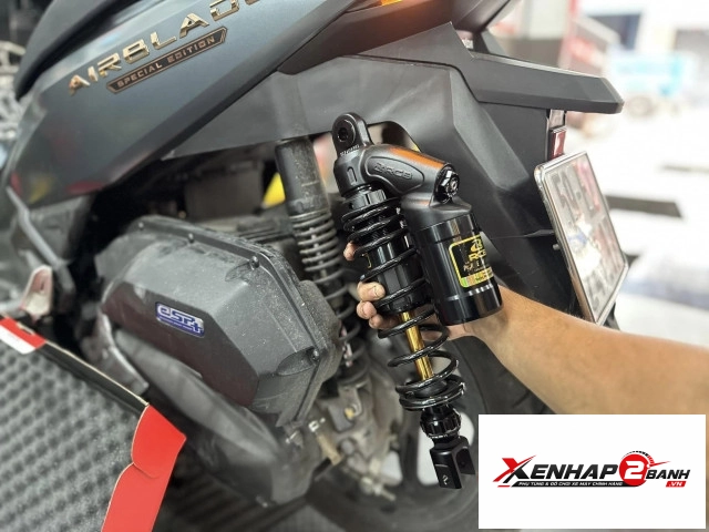 Phuộc rcb vd ty vàng cho honda ab 125150 chính hãng - 2