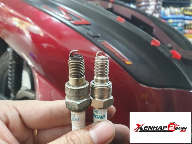 Bugi denso iridium iuh24 dành cho sh ý dylan ps - 3
