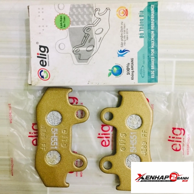 Bố thắng đĩa trước elig 2pis cho lead scr 110  - 1