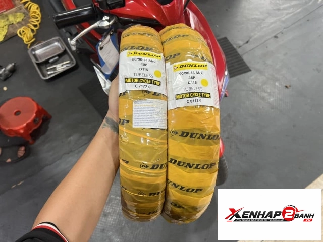 Lốp dunlop d115 8090-14 - 9090-14 - 1