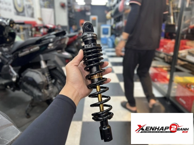 Phuộc rcb c2 đen ty vàng cho honda vario click chính hãng - 1