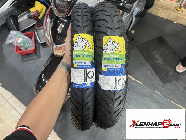 Lốp michelin pilot street 2 8090-16 - 10090-14 - 1