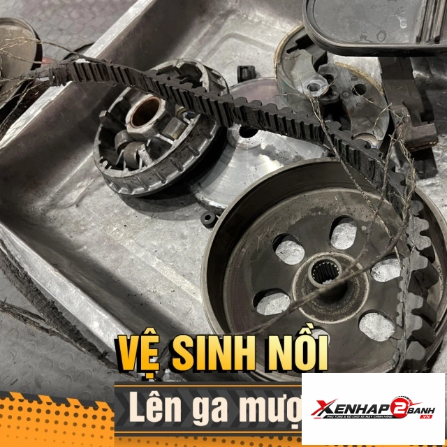 Gói bảo dưỡng xe tay ga tiêu chuẩn 10 bước - 4