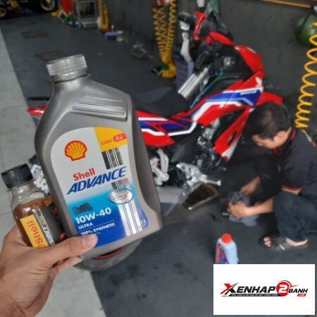 Nhớt chiết lẻ Shell Advance Ultra 10W40 (100ml)