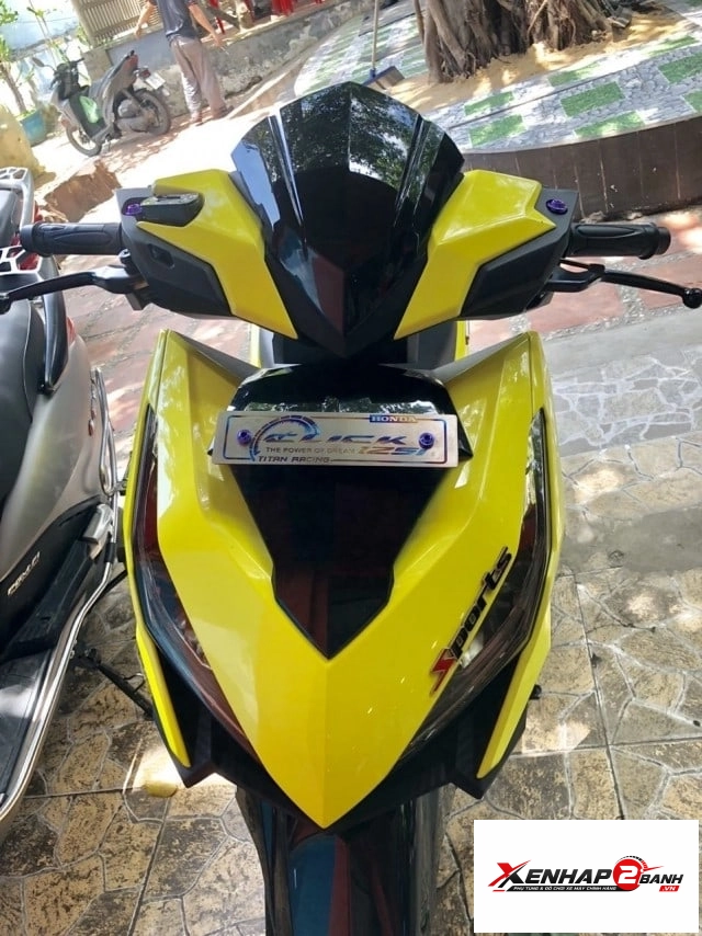 Bảng tên xe titan loại dày cao cấp cho click winner sonic - 1