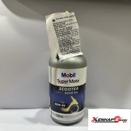 Nhớt Lap (Nhớt Hộp Số) Xe Ga Mobil Super Moto 80W90 120ml