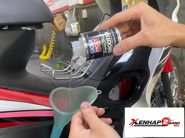 Dầu súc động cơ liqui moly engine flush - 6