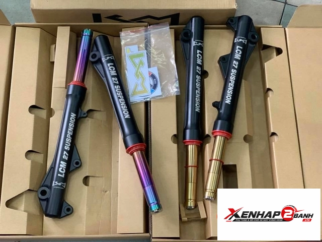 Phuộc trước lcm cho vario click ty vàngtitan - 1